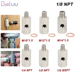 Racor en T para sensor de presión de aceite, 1/8 NPT hembra