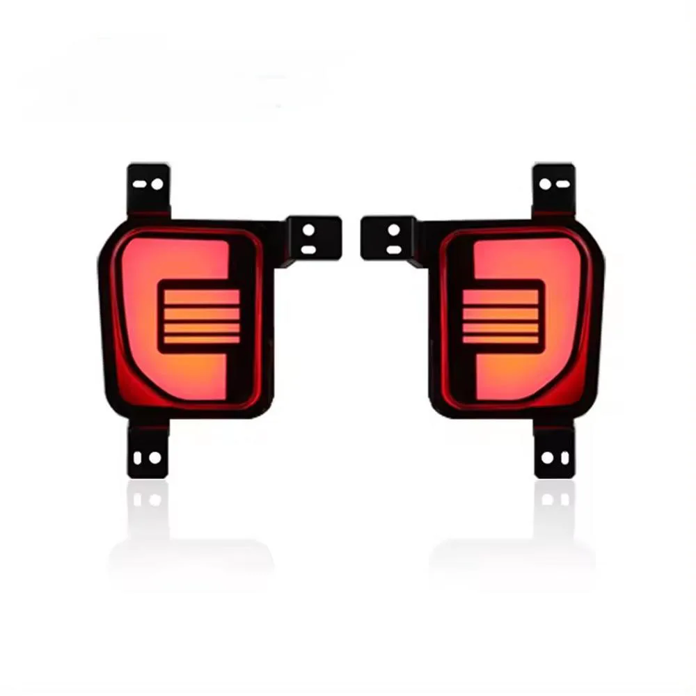 Luz trasera LED para coche, lámpara reflectora de parachoques trasero para Ford Everest 2022 2023, luz de freno de estacionamiento - imagen 2