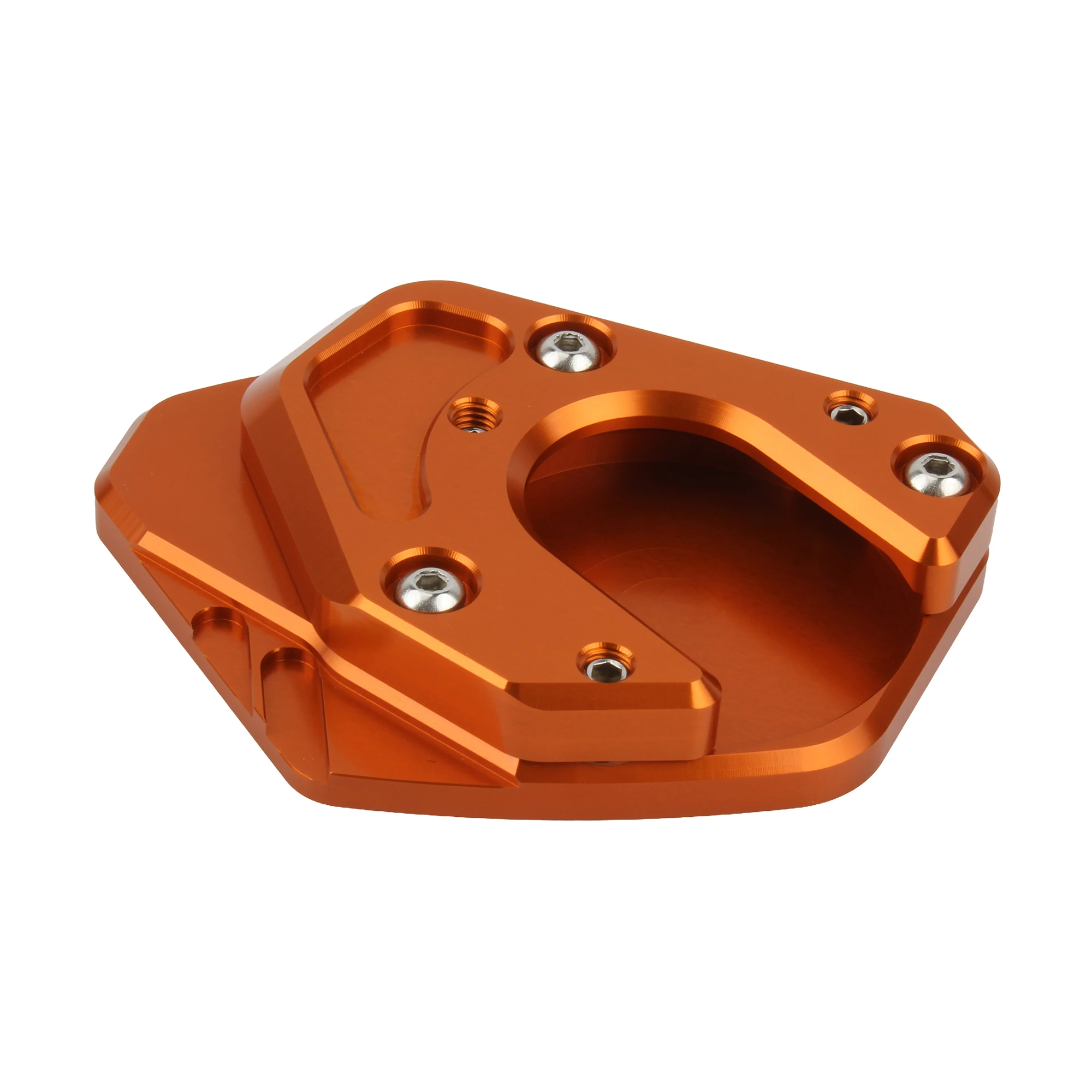 Soporte lateral ampliación KTM Duke/SMC de aluminio CNC - imagen 5