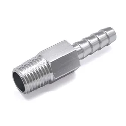 Adaptador roscado aluminio NPT a manguera 5/16 – Ventilación depósito
