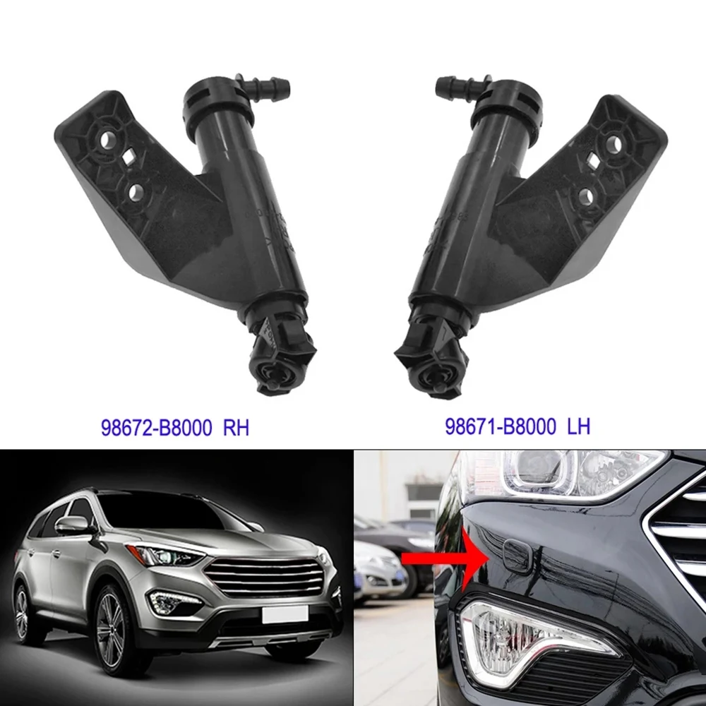 AEF3 Boquilla agua limpiaparabrisas faro Hyundai Santa Fe 2013-2016 - imagen 2