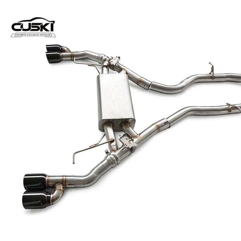 Escape trasero acero inoxidable para BMW X3/X4 M40i G01 3.0 - imagen 5