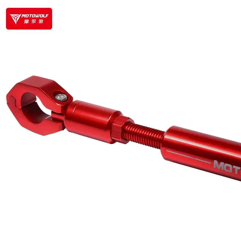 Manillar aluminio diámetro variable refuerzo barra transversal – moto - imagen 4