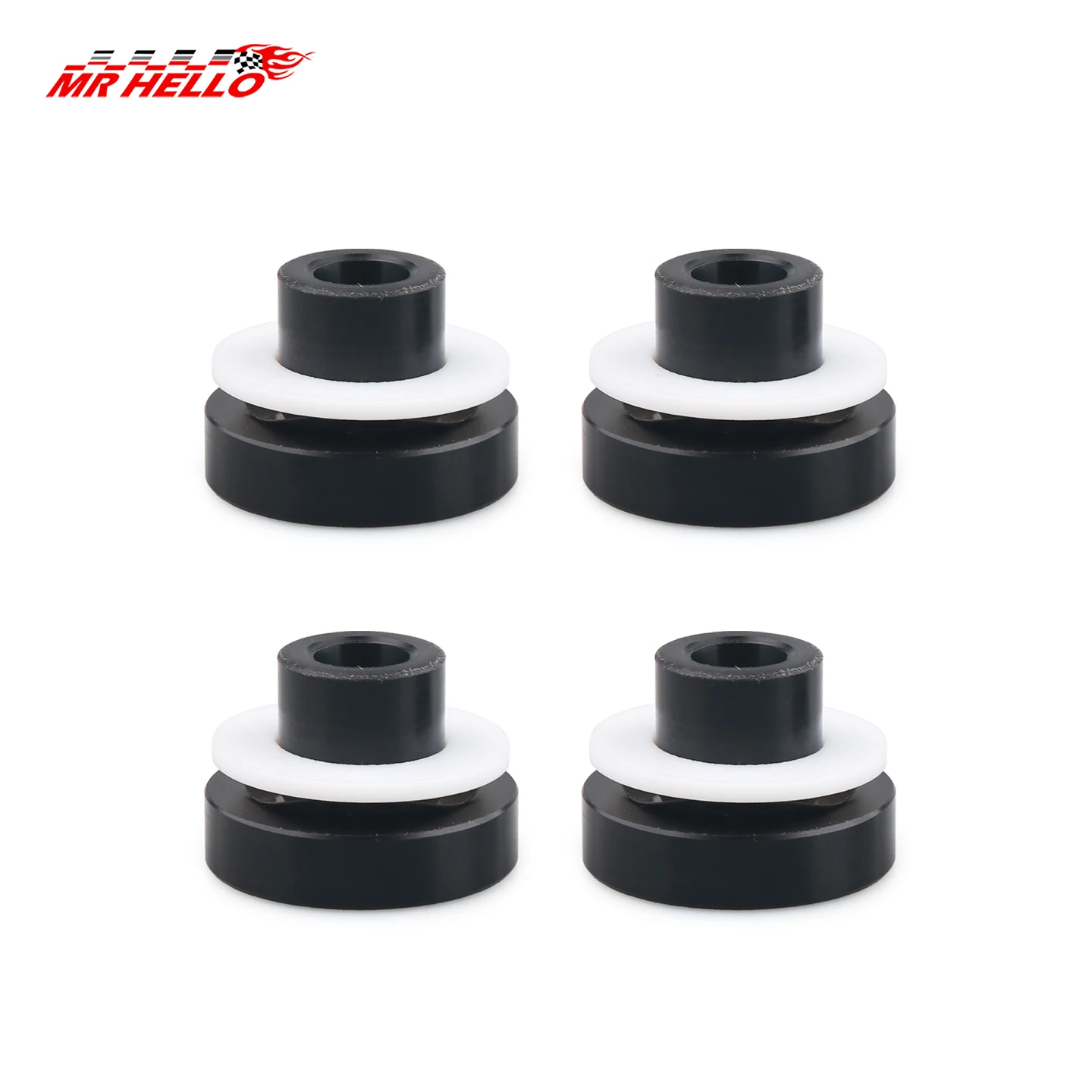 4x buje de ventana 909-925 repuestos Premium duraderos profesionales fáciles de instalar aptos para Mazda Miata 90-05 - imagen 5