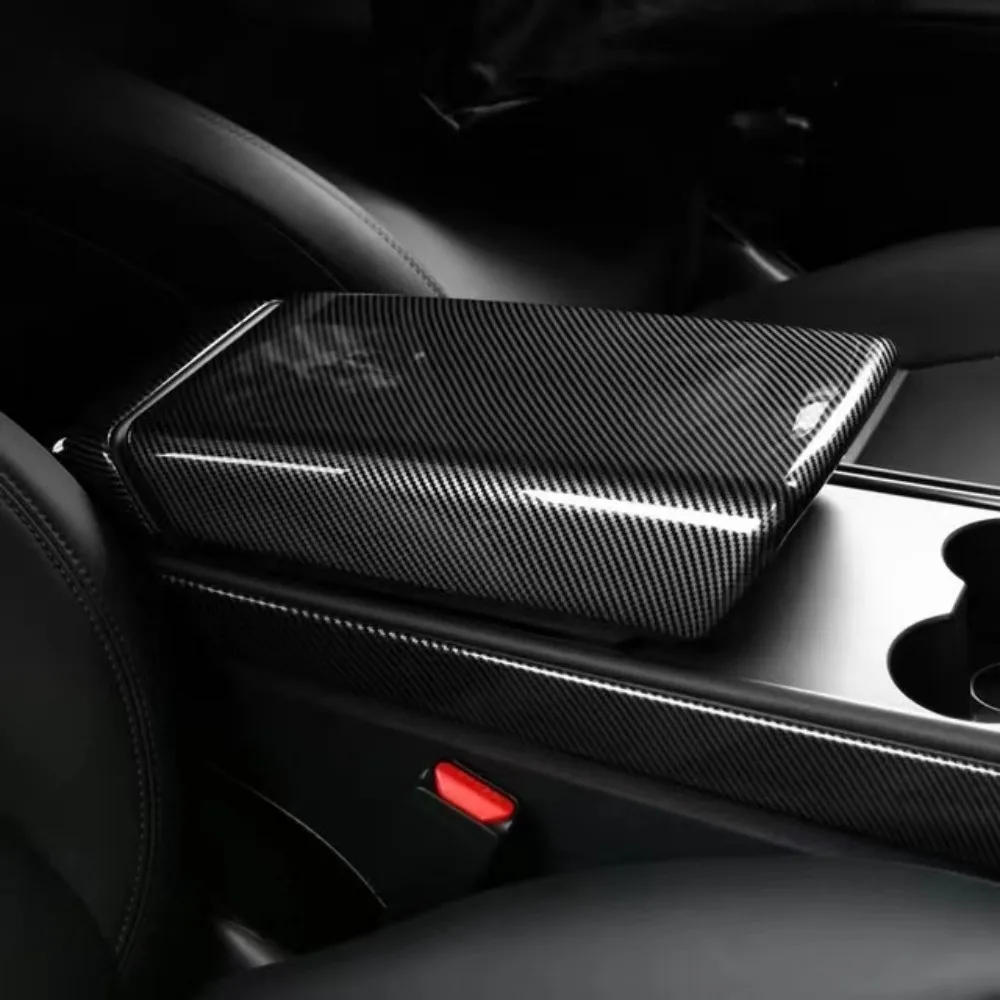 Embellecedor consola central ABS efecto carbono – Tesla Model 3/Y - imagen 3