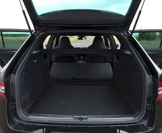 Puntales automáticos con resortes para Skoda Superb Estate Mk3 2015-2024, maletero para puerta trasera, amortiguadores abiertos automáticamente, varillas de soporte de elevación