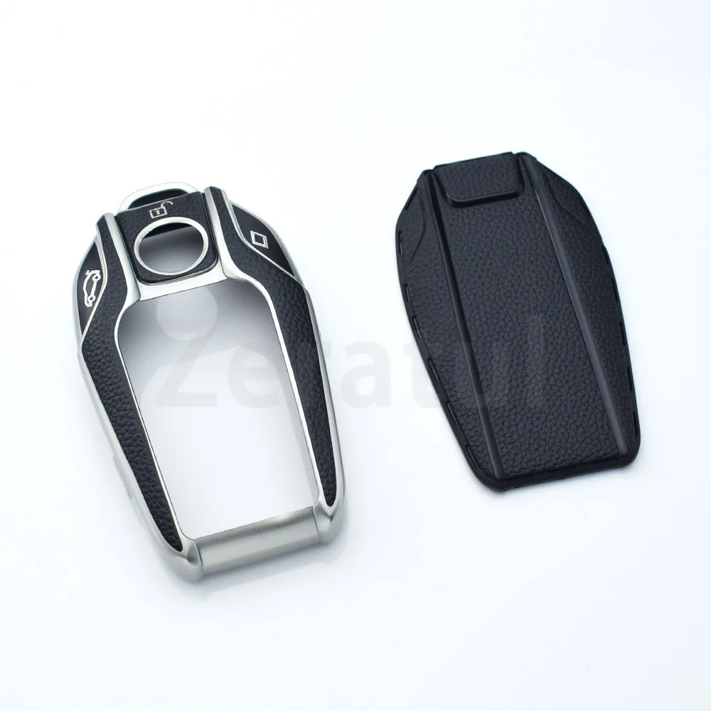 Funda de cuero TPU para llave BMW con pantalla LCD, Series 5-8 - imagen 4