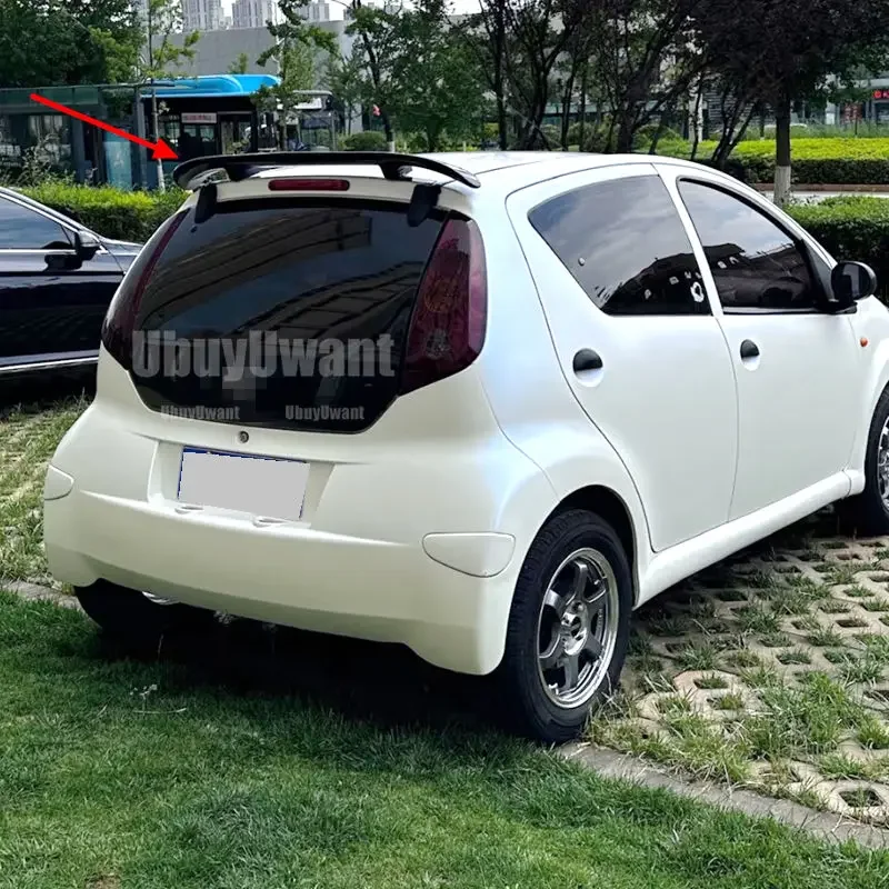 Para Geely Byd F0 accesorios de alerón 2008-2016 Material ABS aleta trasera de coche alerón de maletero de alta calidad alerón trasero F0 piezas de automóvil - imagen 4