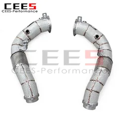 Tubo de bajada de escape CEES acero inoxidable – BMW X5M/X6M E70 E71 4.4T 2010-2014