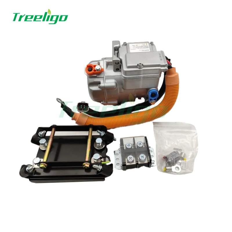 Compresor de aire acondicionado eléctrico 12V/24V/48V - imagen 2