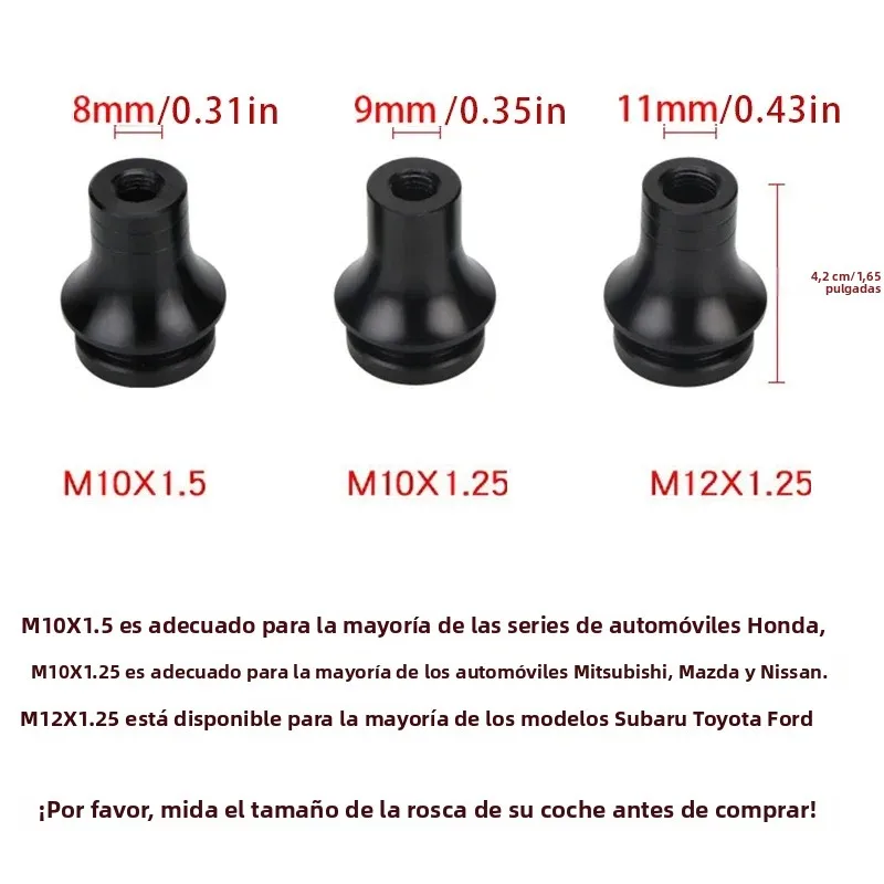 Adaptador funda palanca de cambios - M10x1.5/M10x1.25/M12x1.25 - imagen 4