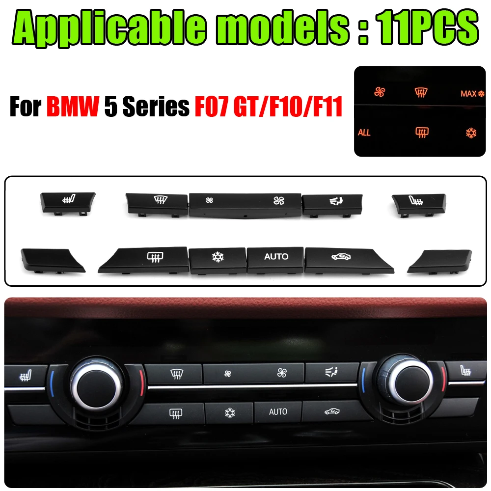 Interruptor Panel Climatizador BMW Serie 5 6 7 X5 X6 F10 F01 F15 F18 - imagen 4