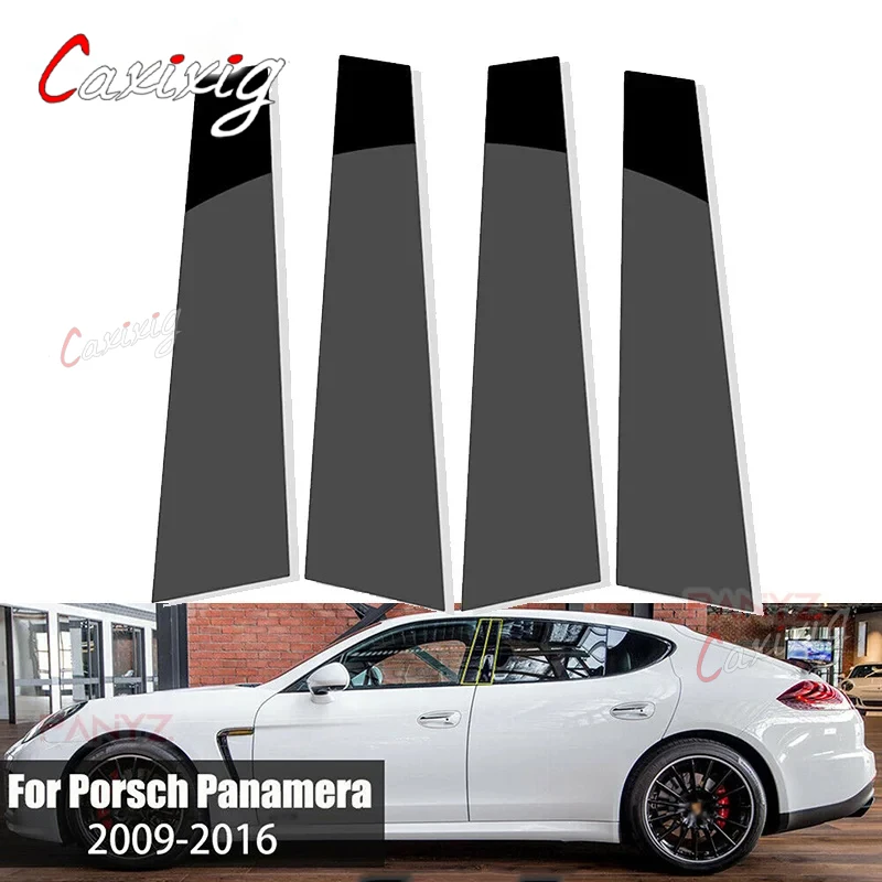 Postes del pilar de ventanilla Porsche Panamera 2009-2016 - 4 piezas