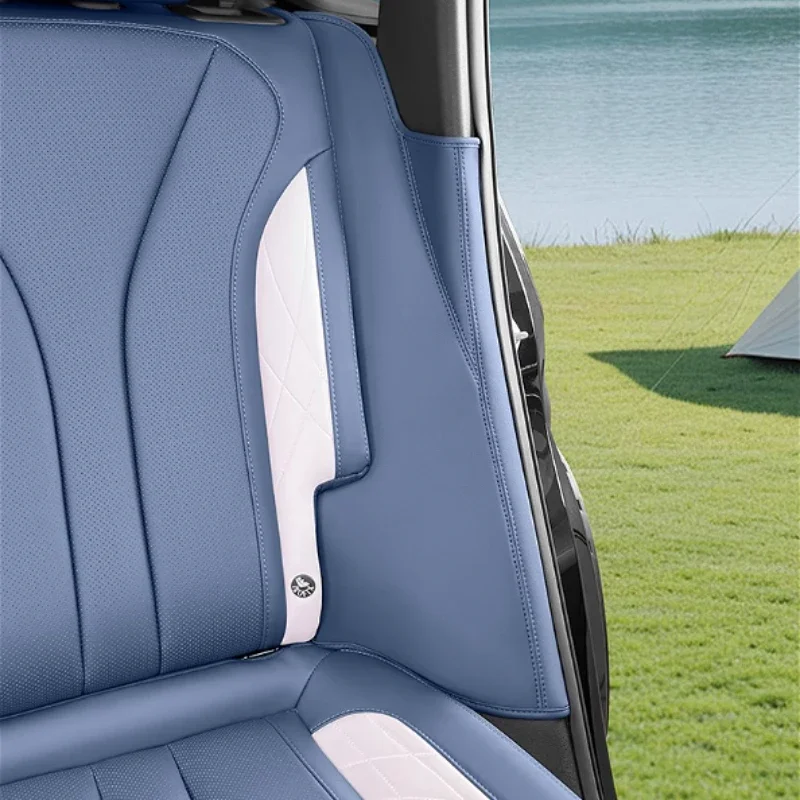 Almohadilla protectora de cuero para asientos traseros GEELY Monjaro Xingyue L