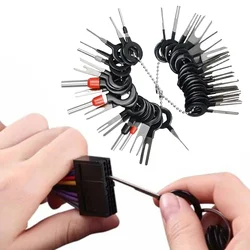 Kit extractor de terminales eléctricos para conectores de coche