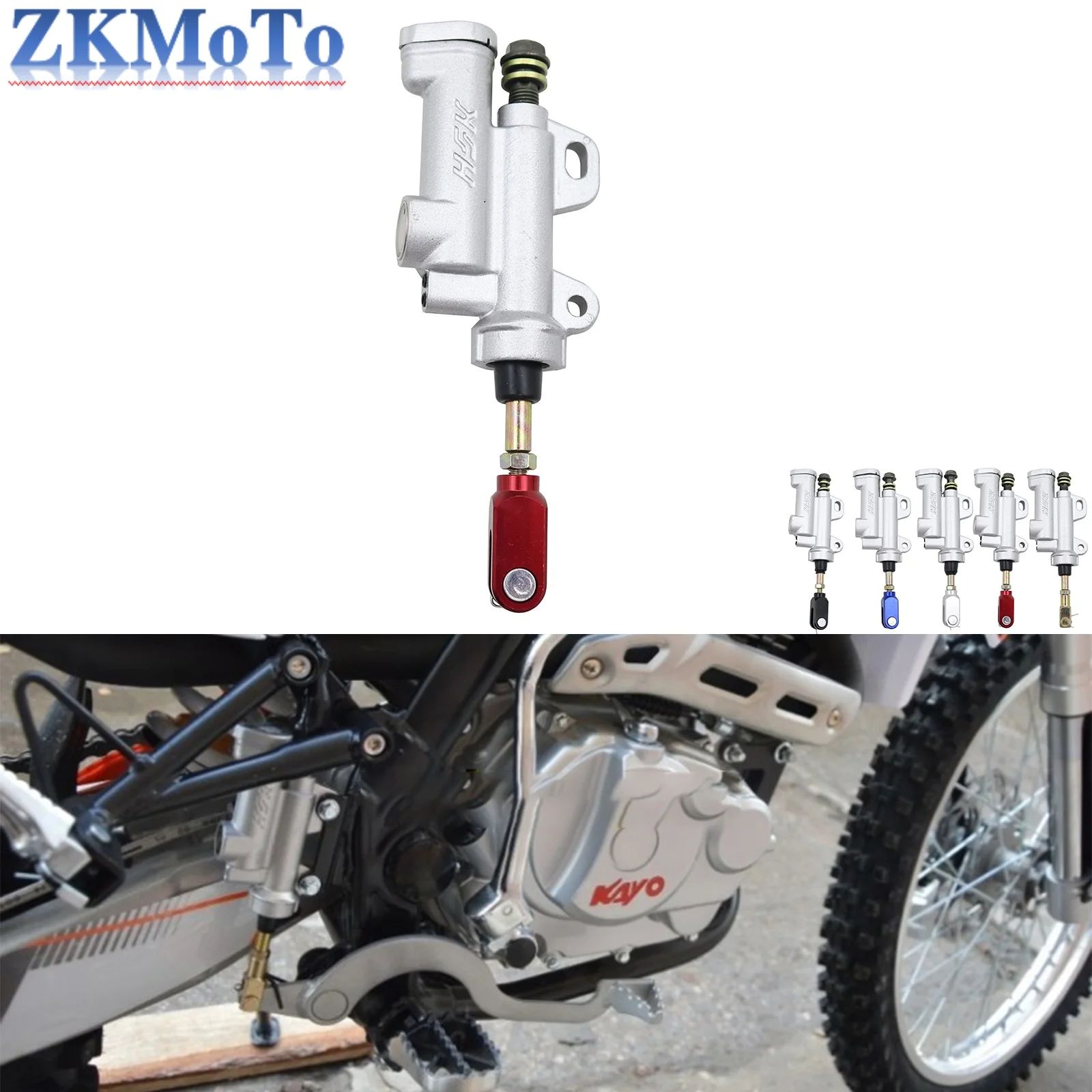 Bomba de freno trasero hidráulica para moto Kayo T4/T6 y BSE