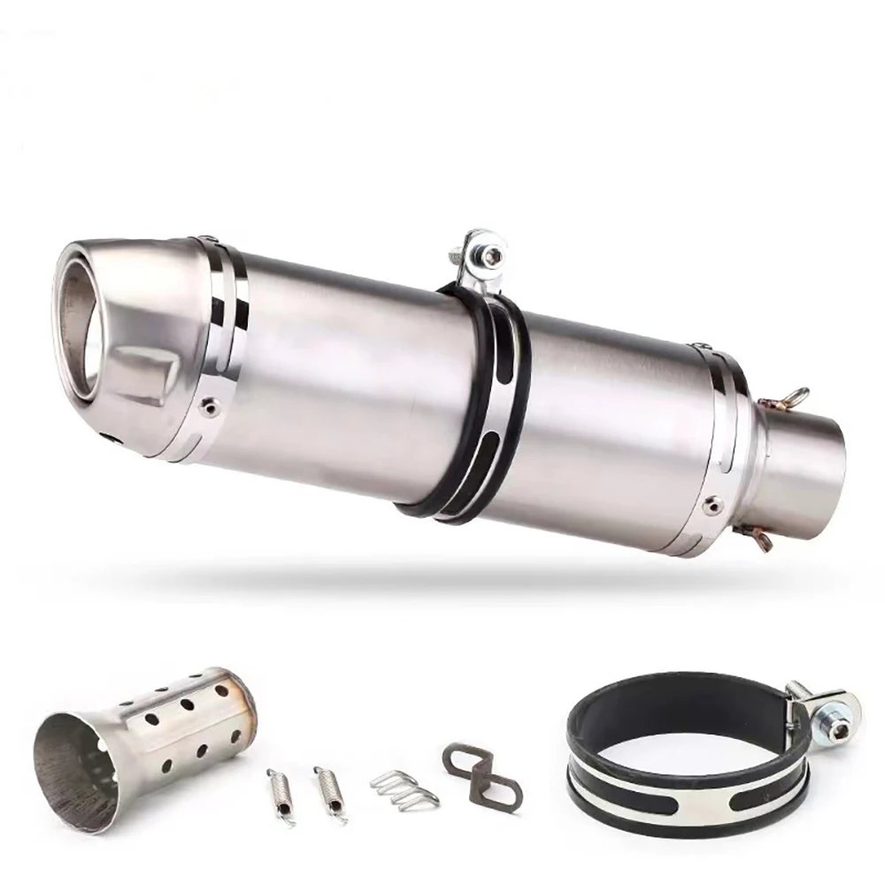Silenciador de escape para moto de 51 mm con DB Killer