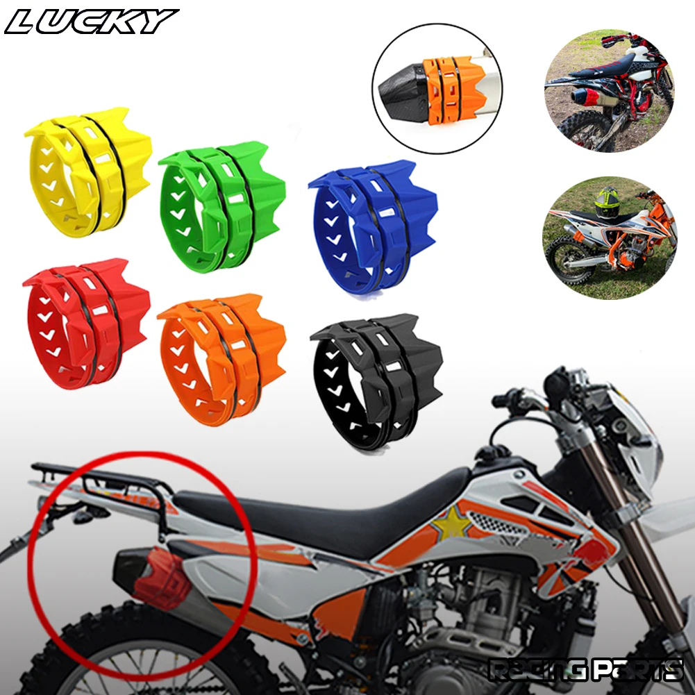 Protector de escape universal para moto KTM SX/EXC Motocross