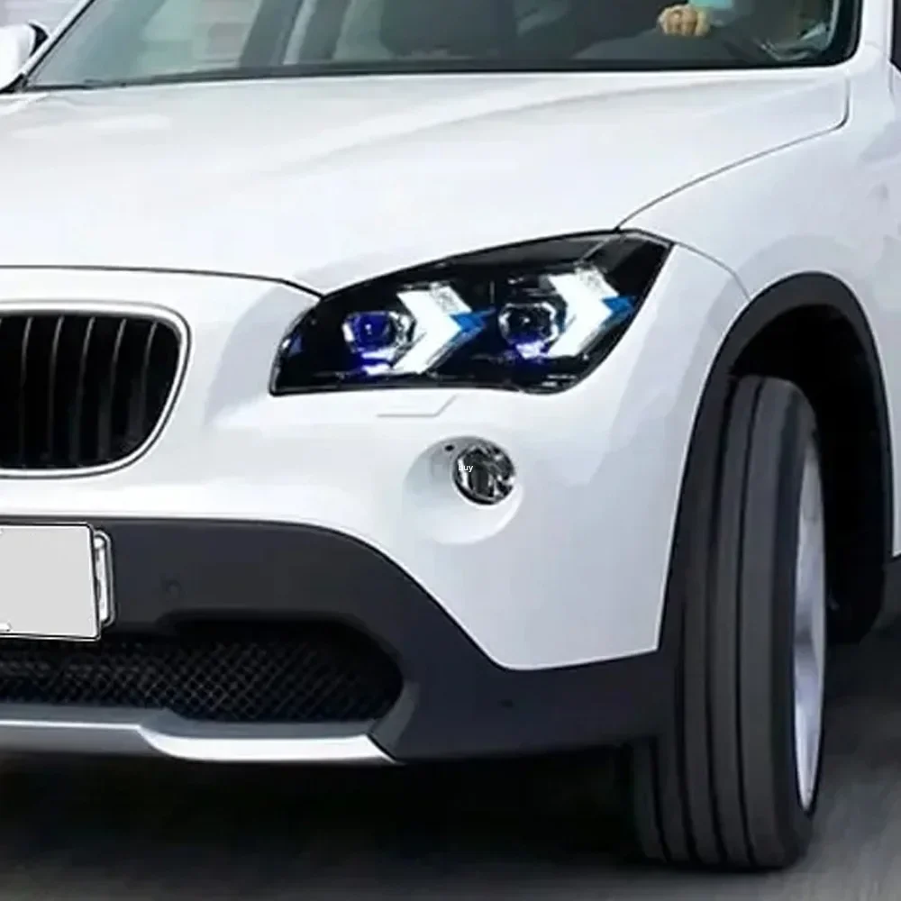 Faros delanteros LED con efecto arranque BMW X1 E84 2010-2015 - imagen 3
