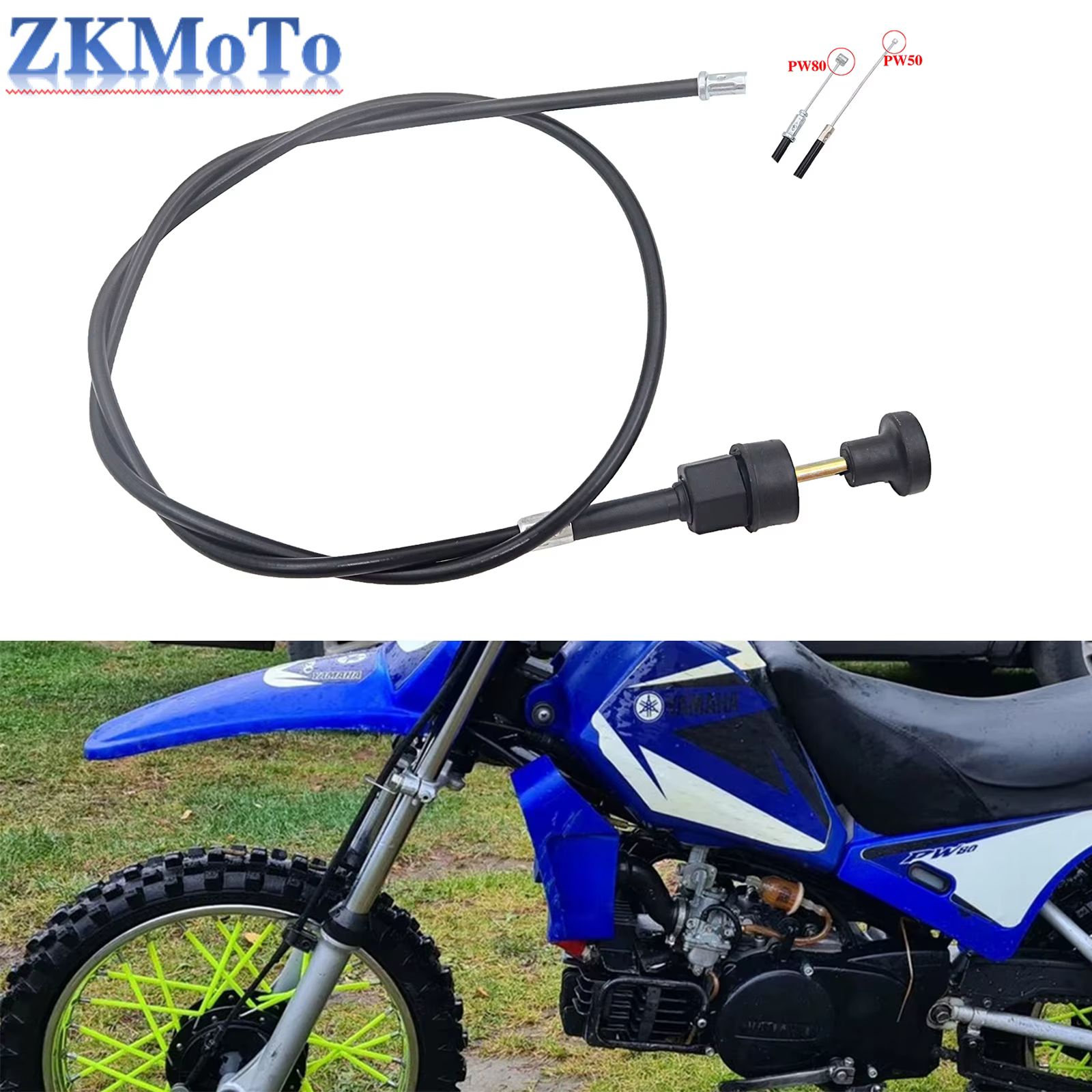 Cable de acelerador para Yamaha PW50 y PW80