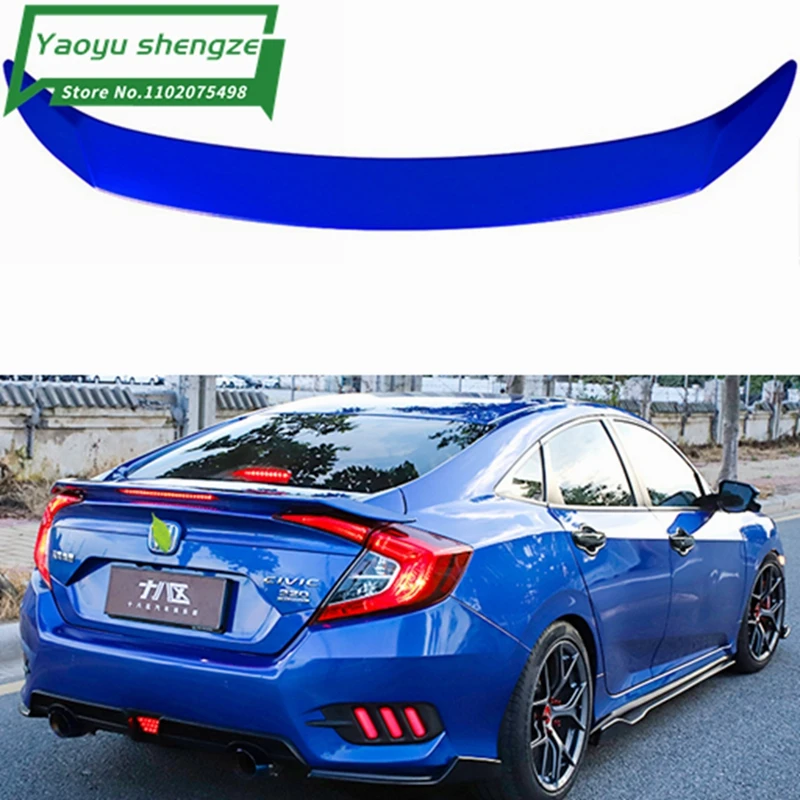 Alerón Trasero Crudo Honda Civic RS 2016 - Spoiler sin Pintar