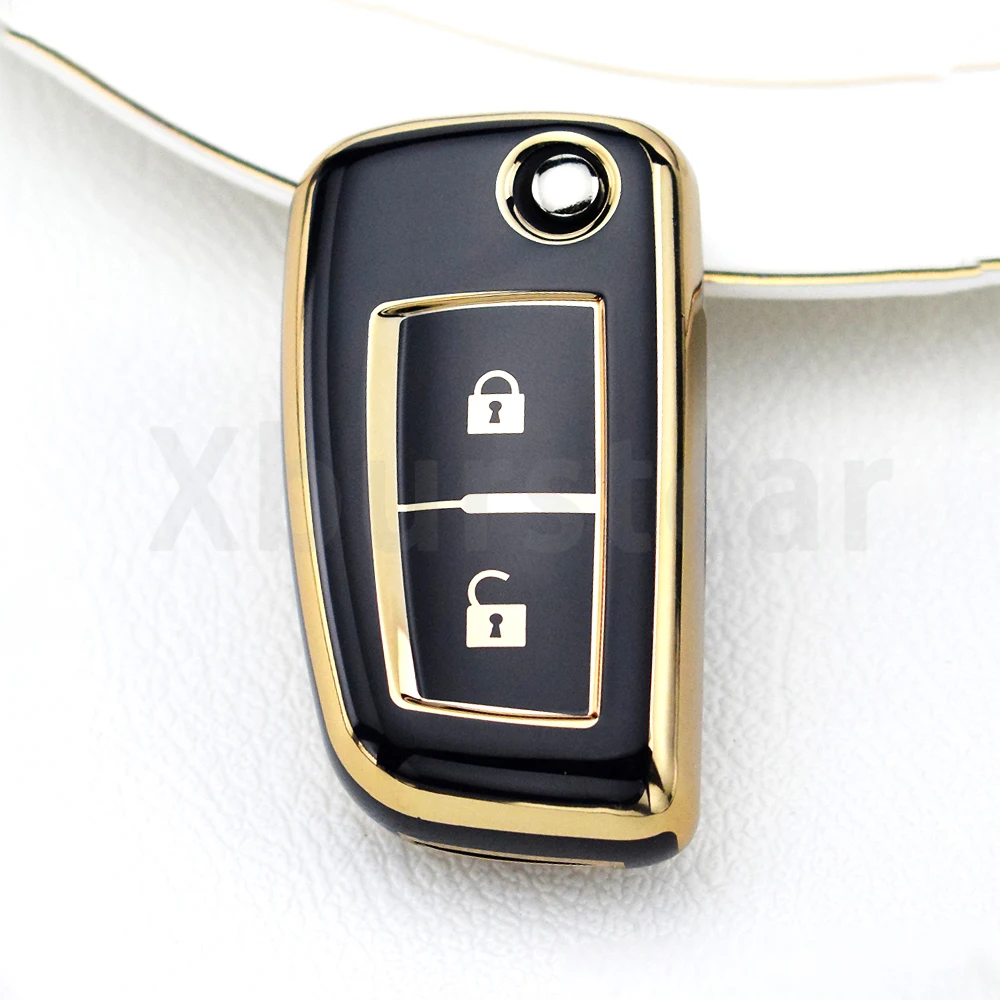 Detalle de la carcasa protectora para llave de coche