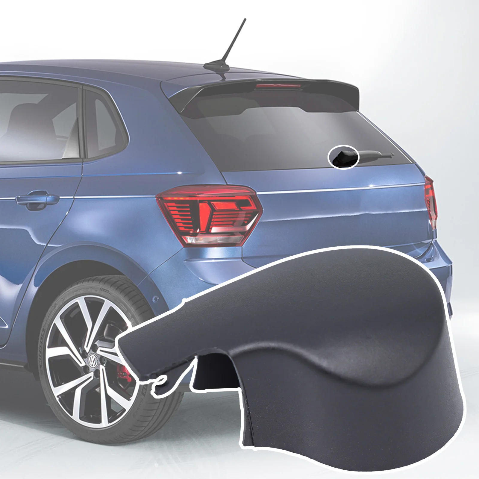 Pivote basculante trasero VW Polo 6R – Brazo limpiaparabrisas 2009-2019