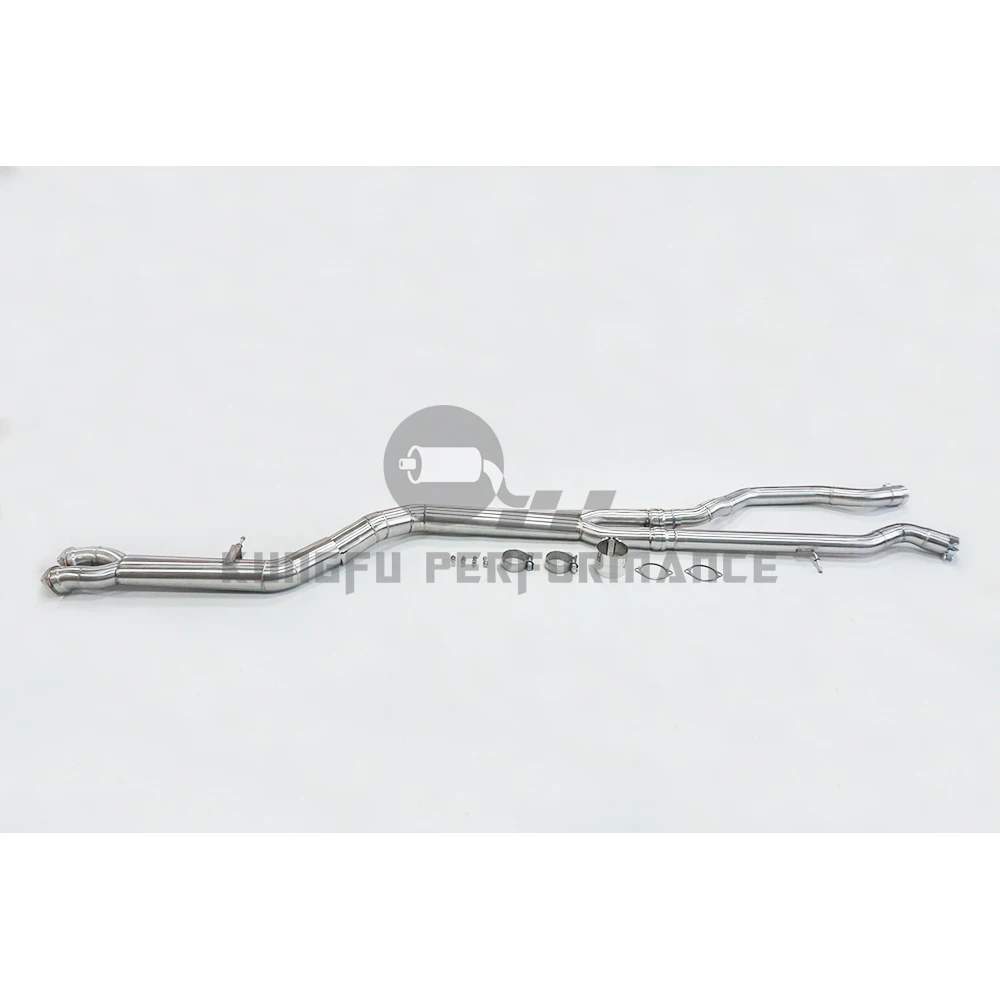 Tubo medio resonado Kungfu Performance S55 para BMW F80 M3 y F82 M4 - imagen 3
