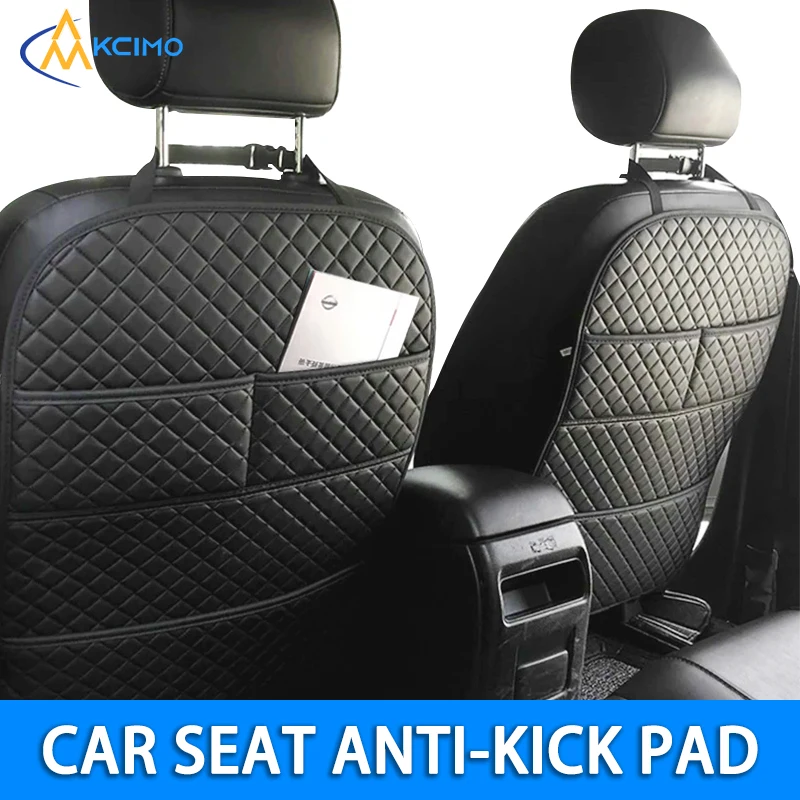 Protector universal asiento trasero con organizador PU – coche