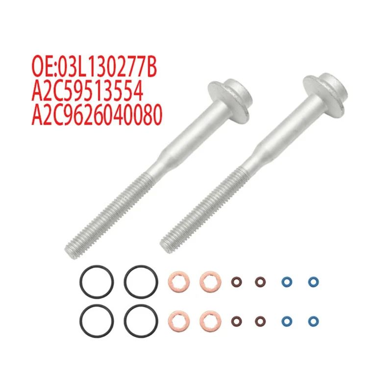 Juego arandelas perno inyector 883.670 03L130277B para Audi A1 A3 1.6 TDI - imagen 4