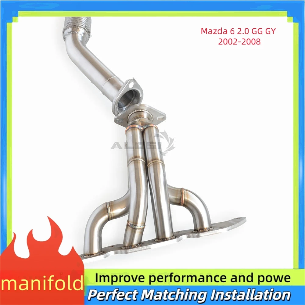 Colector escape acero inoxidable Mazda 6 2.0 2002-2008