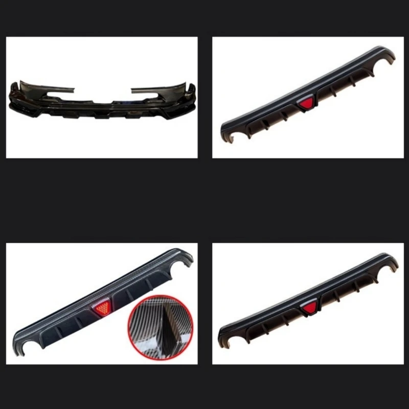 Kit de labios Mazda CX-50 2023-2024, delantero y trasero con luces