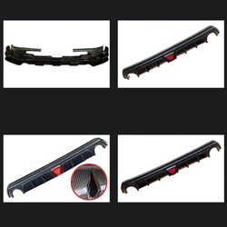 Kit de labios Mazda CX-50 2023-2024, delantero y trasero con luces