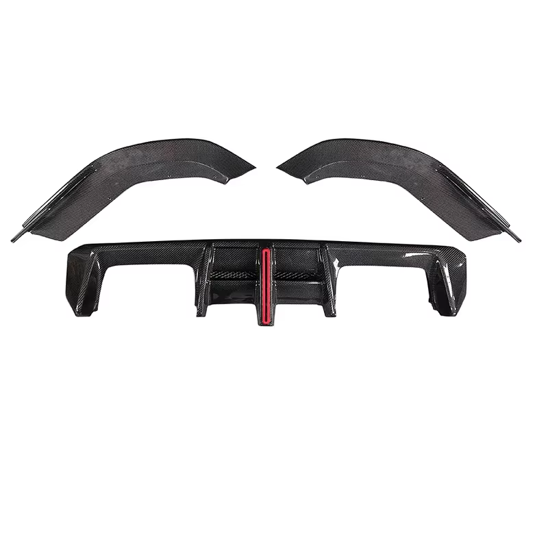 Difusor trasero de fibra de carbono BMW M3 G80/M4 G82 G83 - imagen 2