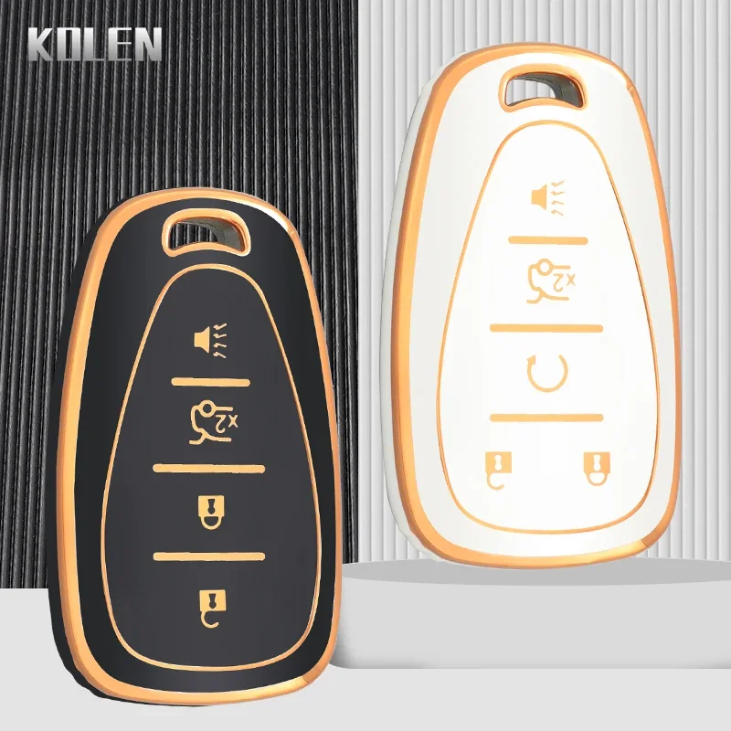 Funda TPU para mando Chevrolet sin llave – Camaro, Cruze, Malibu