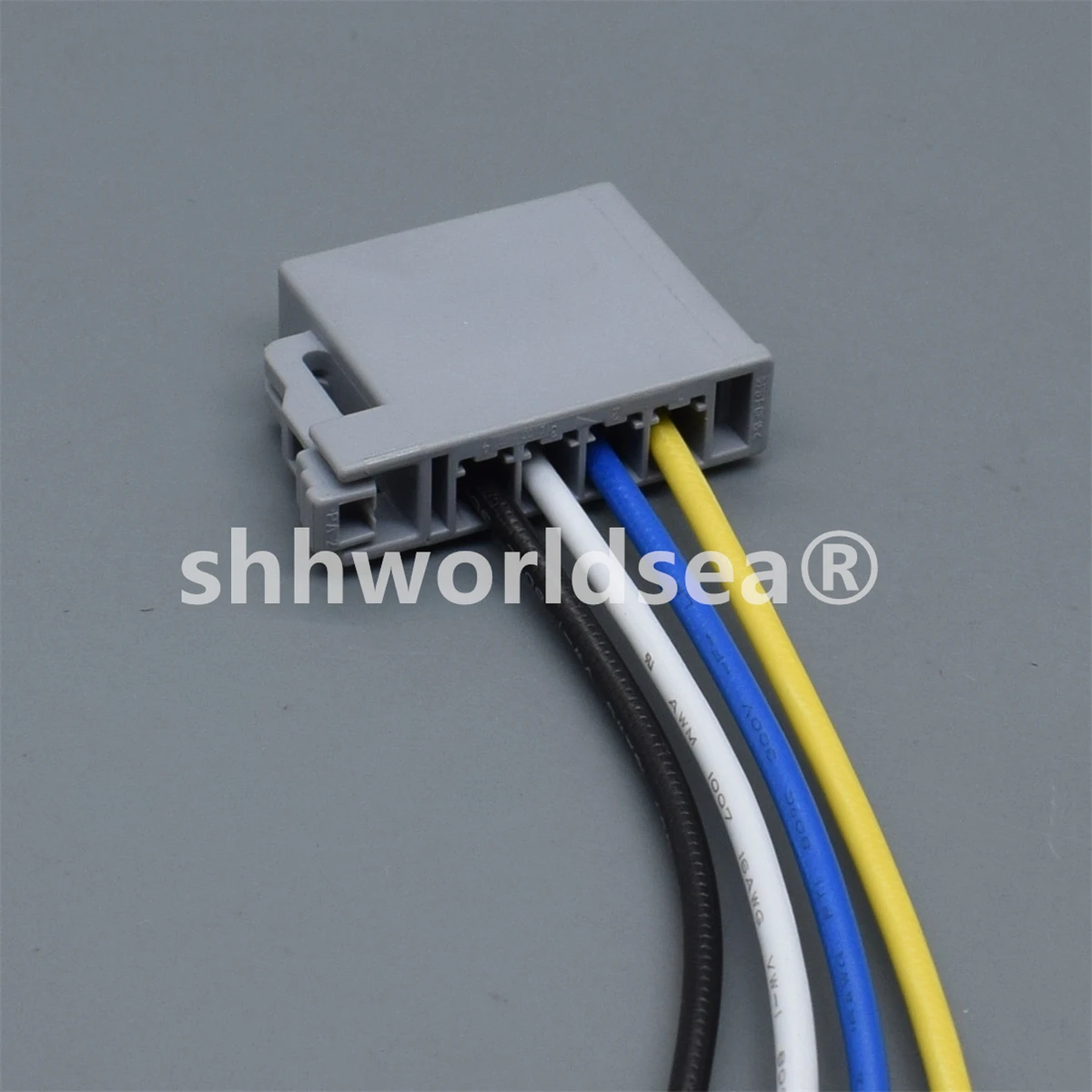 Conector 4 pines 2.8 gris 7283-2105-40 sin sellar para coche - imagen 5