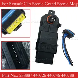 Módulo de motor de elevación 6 pines para Renault Clio Scenic Megane