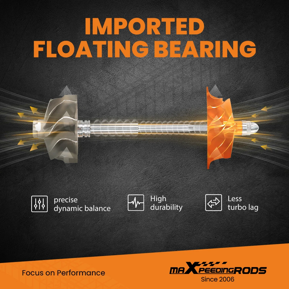 Turbocompresor Billet TD05H 20G-8.60 A/R refrigerado agua – Subaru WRX STI - imagen 3