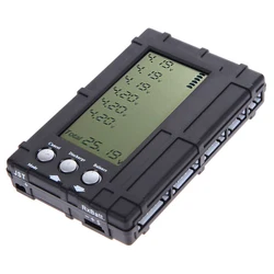 3 en 1 RC descargador equilibrador probador baterías 2-6S Lipo Li-Fe