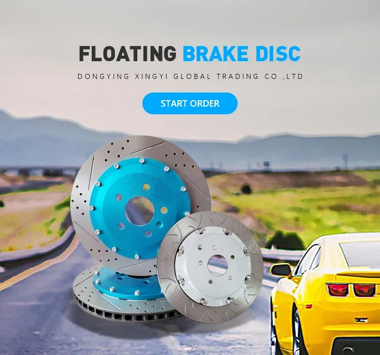 Juego de rotor de freno flotante BBK personalizado