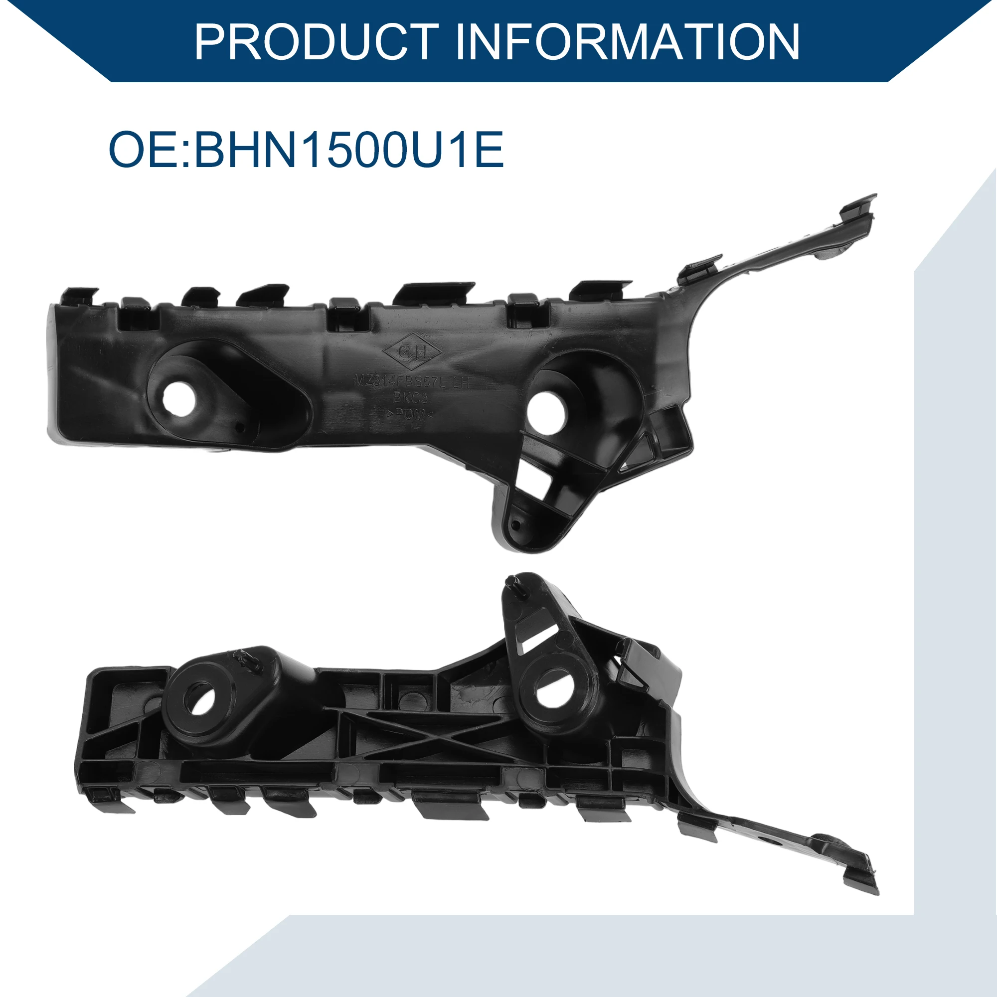 BHN1500U1E Soporte parachoques delantero izquierda Mazda 3 2014-2018 - imagen 5