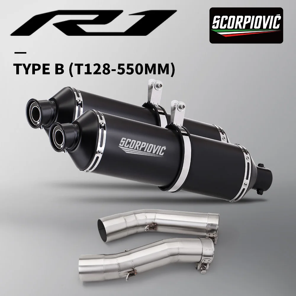 Silenciador escape YZF-R1 - Detalle de la salida