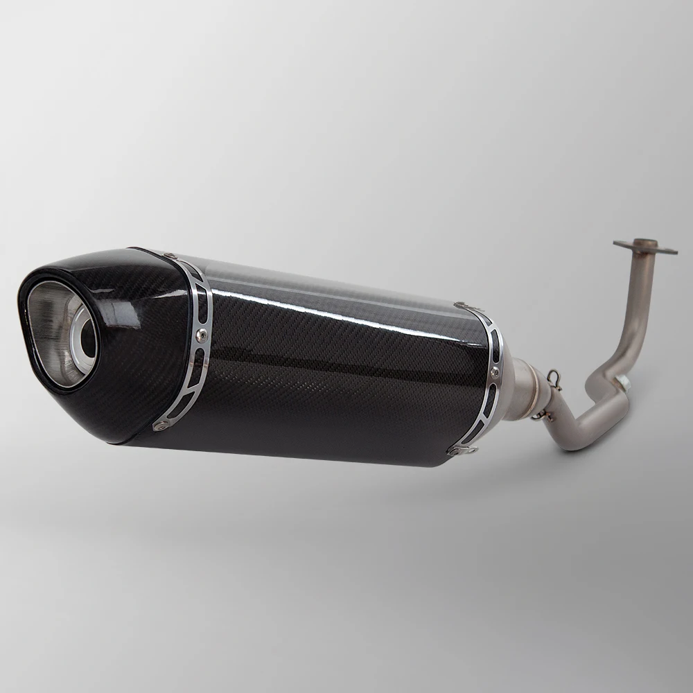 Escape deportivo R77 de carbono para XMAX 125 (2021-2024) - imagen 2