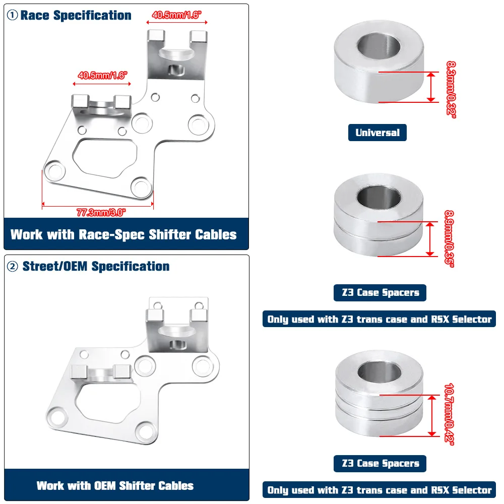 Cables de palanca de cambios con soporte Trans – RSX K20 K-swap - imagen 4