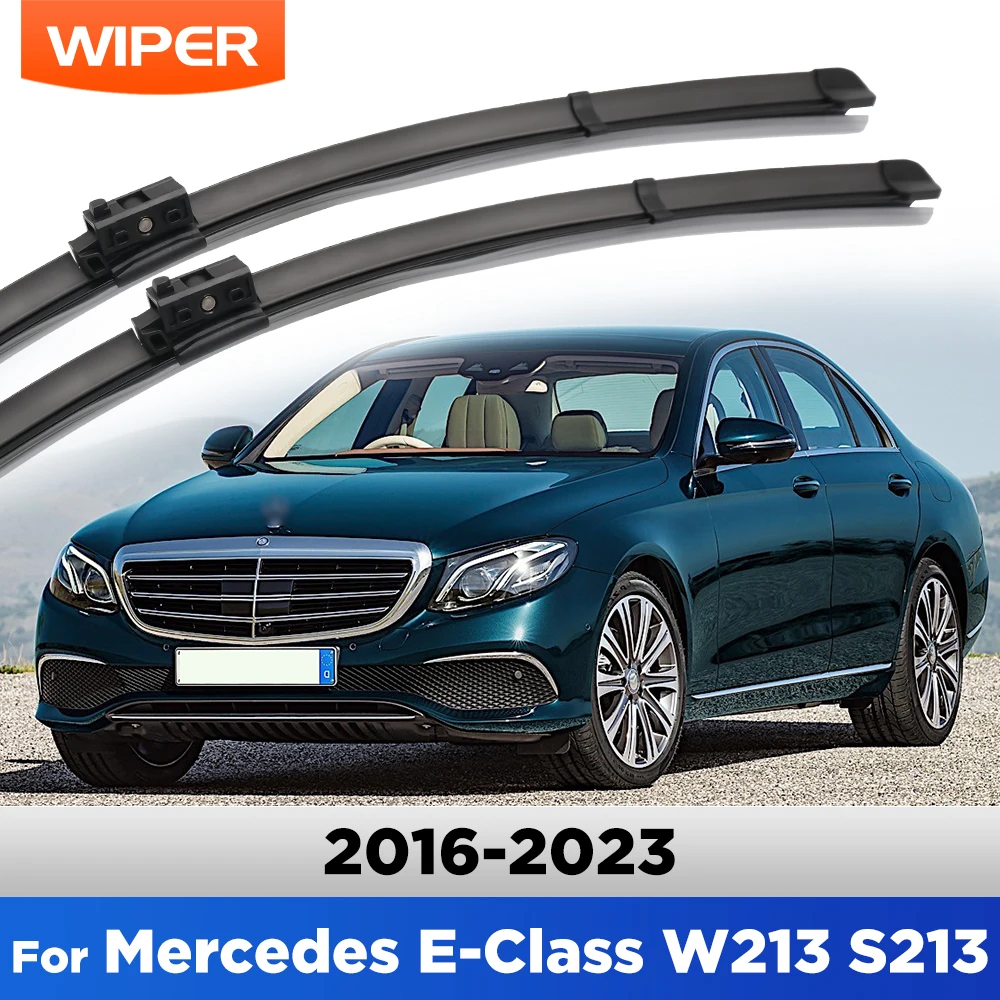 Juego escobillas limpiaparabrisas delanteras para Mercedes Clase E W213/S213 (2016-2023)