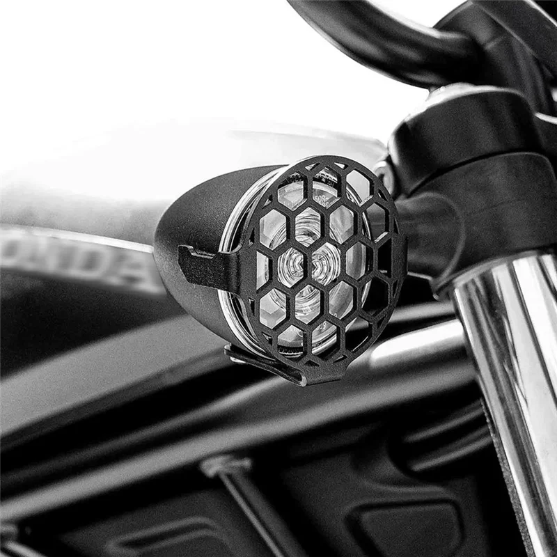 Intermitente trasero LED con rejilla protectora para Honda CL500 - imagen 4
