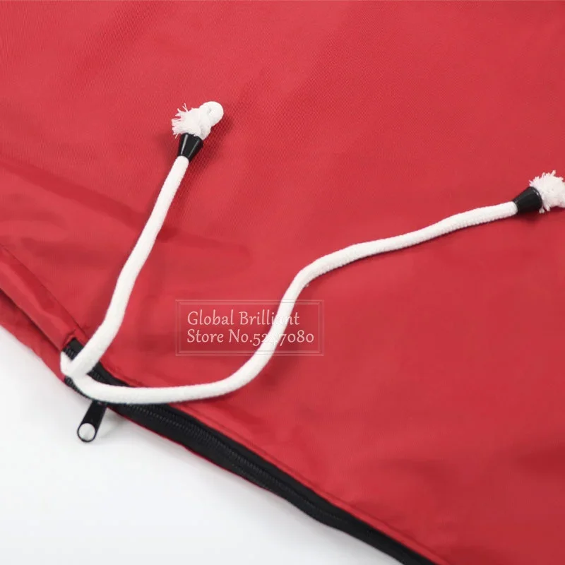 Capó motor fueraborda 420D rojo – resistente agua y UV - imagen 4