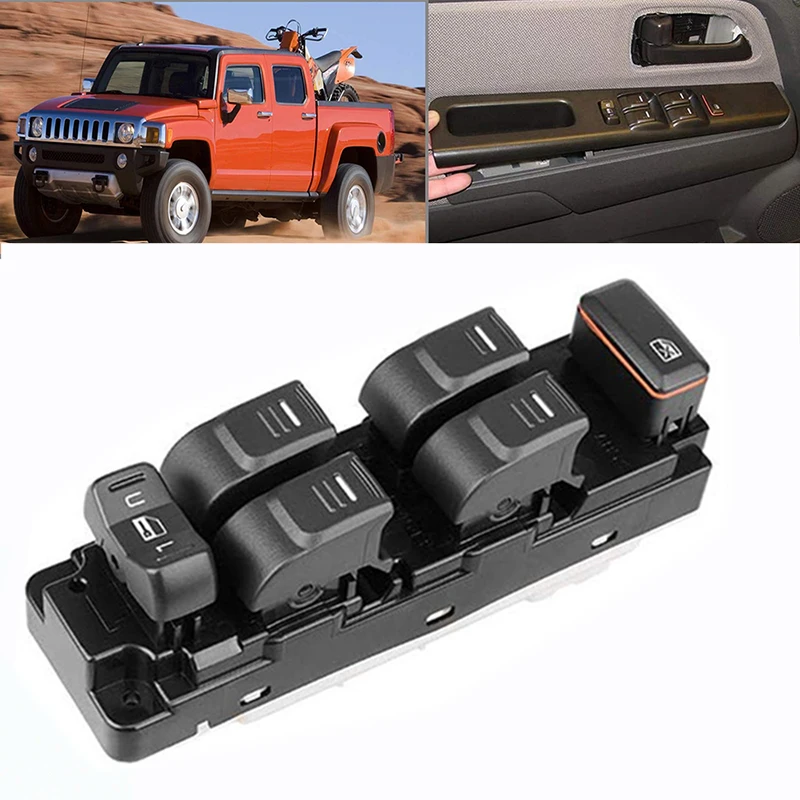 Interruptor elevalunas LH 25779767 para GMC Canyon y Colorado 2006-2010