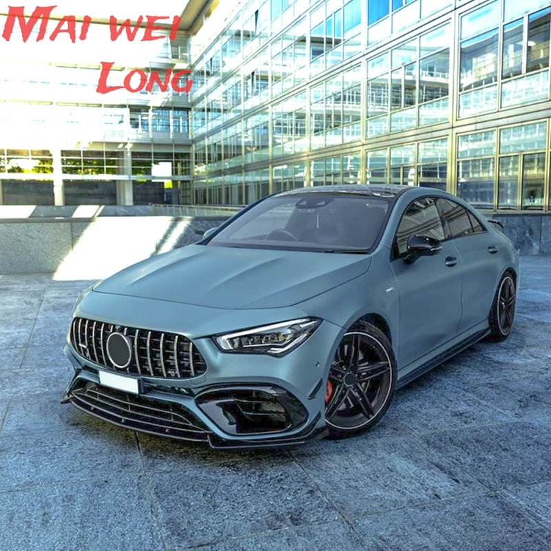 Kit labio alerón delantero negro – Mercedes CLA 2020-2023 AMG - imagen 3