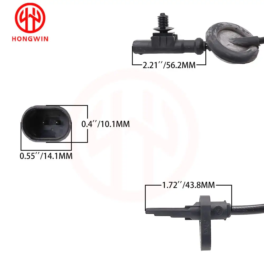 Sensor ABS delanteros y traseros para MG MG3 2018-2022 - imagen 3